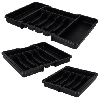 Organizer do szuflady wkład kuchenny na sztućce rozsuwany regulowany