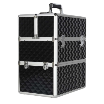 Kuferek na kosmetyki walizka organizer kosmetyczny XXL 3D