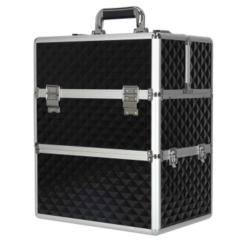 Kuferek na kosmetyki walizka organizer kosmetyczny XXL 3D