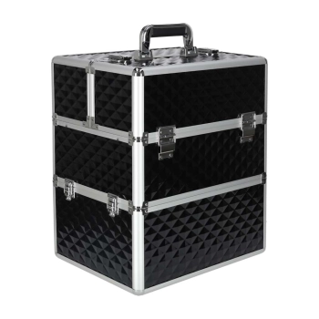 Kuferek na kosmetyki walizka organizer kosmetyczny XXL 3D