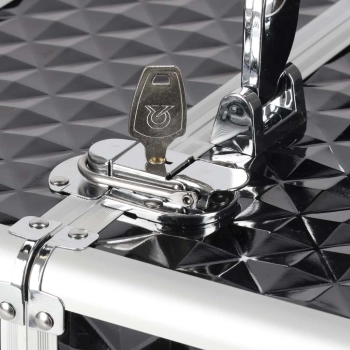 Kuferek na kosmetyki walizka organizer kosmetyczny XXL 3D