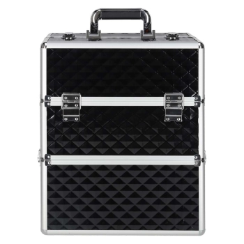 Kuferek na kosmetyki walizka organizer kosmetyczny XXL 3D