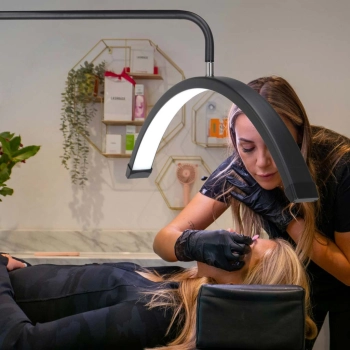 Lampa do przedłużania rzęs LED 36W regulowana kosmetyczna łuk