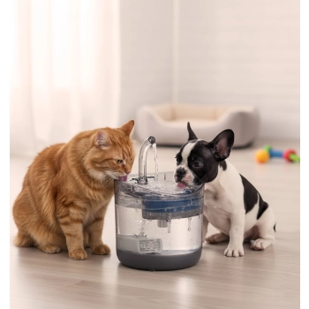 Poidełko fontanna dla psa kota zwierząt automatyczne poidło USB 1,8l filtr czyszczący