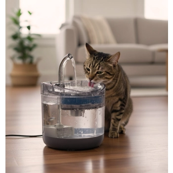 Poidełko fontanna dla psa kota zwierząt automatyczne poidło USB 1,8l filtr czyszczący