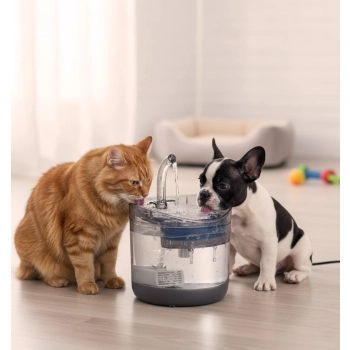 Poidełko fontanna dla psa kota zwierząt automatyczne poidło USB 1,8l filtr czyszczący