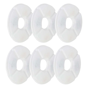 Filtry wymienne do poidełka fontanny dla psa kota zwierząt zestaw 6 sztuk