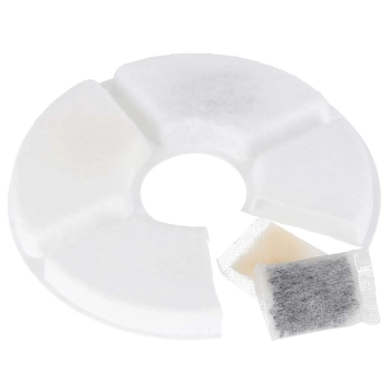 Filtry wymienne do poidełka fontanny dla psa kota zwierząt zestaw 6 sztuk