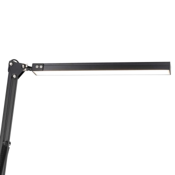 Lampka na biurko biurkowa LED USB obrotowy wysięgnik 2 sposoby mocowania