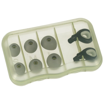 Zatyczki do uszu stopery silikonowe wyciszające redukcja szumów zestaw 3 rozmiary