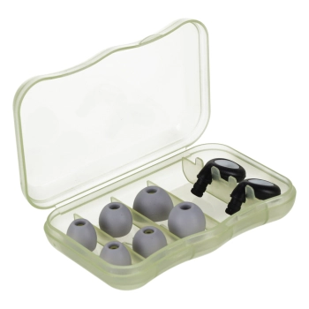 Zatyczki do uszu stopery silikonowe wyciszające redukcja szumów zestaw 3 rozmiary