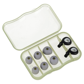 Zatyczki do uszu stopery silikonowe wyciszające redukcja szumów zestaw 3 rozmiary