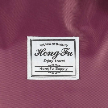 Torba podróżna na kółkach składana turystyczna pojemna 3 rozmiary fioletowa