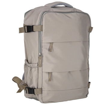 Plecak podróżny turystyczny bagaż szary 45x30 cm