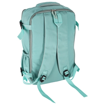 Plecak podróżny turystyczny bagaż zielony 45x30 cm