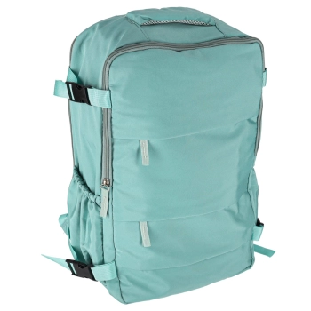 Plecak podróżny turystyczny bagaż zielony 45x30 cm