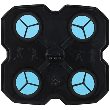 Tarcza bokserska treningowa na ścianę trenażer muzyka LED USB rękawice