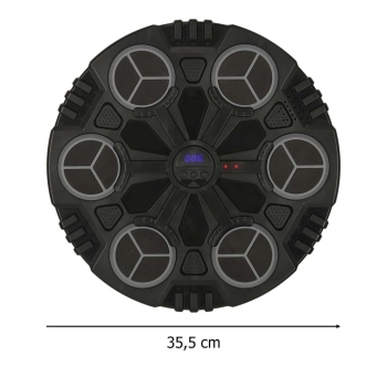 Tarcza bokserska treningowa na ścianę trenażer muzyka Bluetooth LED USB
