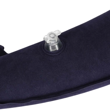 Poduszka podróżna nadmuchiwana boczna na ramię z zaczepem