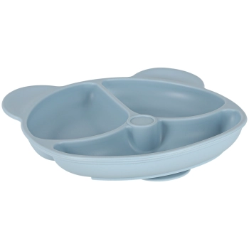 Naczynia silikonowe dla dzieci zestaw 8 elementów miętowy