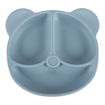 Naczynia silikonowe dla dzieci zestaw 8 elementów miętowy