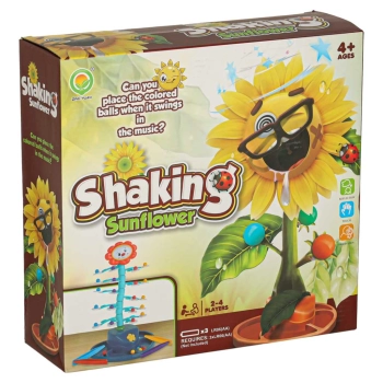 Gra zręcznościowa Tańczący słonecznik kwiatek 4 graczy