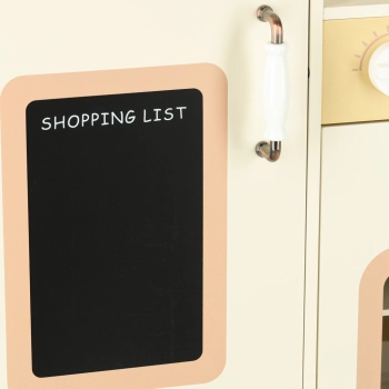 Kuchnia dla dzieci drewniana kran z wodą dźwięki światła 90cm