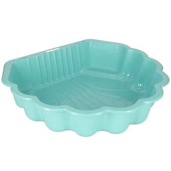 Piaskownica zamykana basen Muszelka Twins podwójna 2w1 160x87,5x19,5cm miętowa