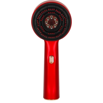 Szczotka do masażu głowy masażer pielęgnacja włosów czerwone światło aplikator olejków USB