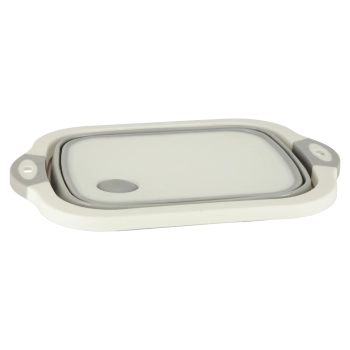 Miska składana silikonowa z odpływem deska do krojenia zlew turystyczny ociekacz