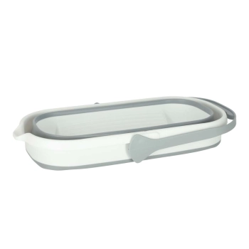 Wiadro składane prostokątne do mopa miska z uchwytem