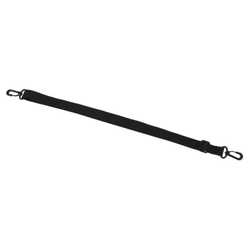 Poduszka turystyczna podróżna rogal zagłówek na szyję schowek do wypełnienia czarna