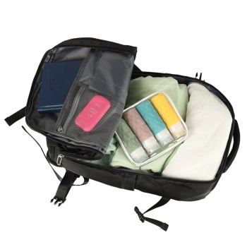 Plecak podróżny do samolotu bagaż podręczny kabinowy turystyczny wodoodporny 45x32cm