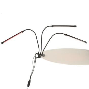 Lampa do roślin LED uprawy wzrostu panel 3 żarówki