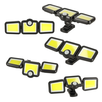 Lampa solarna LED 3w1 z czujnikiem ruchu zmierzchu