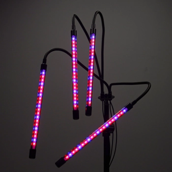 Lampa do roślin LED uprawy wzrostu panel na statywie 4x80LED