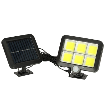 Lampa solarna czujnik ruchu i zmierzchu 120 LED