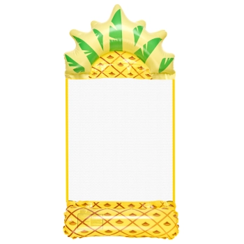 Materac dmuchany plażowy hamak wodny leżak fotel krzesło do pływania basenu ananas