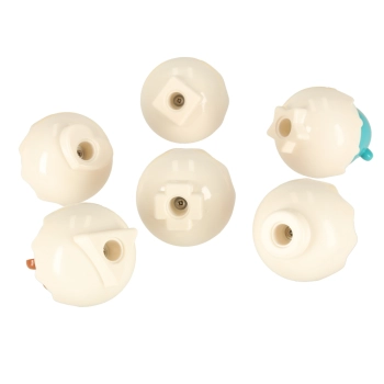 Układanka edukacyjna sorter dopasuj kształty jajka montessori zwierzątka 6 szt