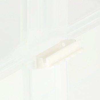 Organizer pudełko pojemnik na klocki zabawki drobiazgi z pokrywą przegródkami 3 piętra warstwy