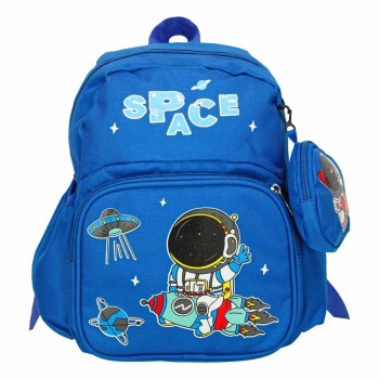 Plecak dla przedszkolaka szkolny dziecięcy astronauta 30x22x11cm