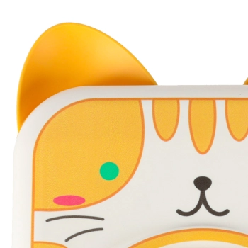 Koło garncarskie zestaw kreatywny glina farby kotek żółty