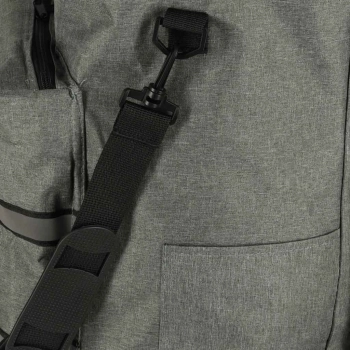 Wózek torba na zakupy na kółkach ze stelażem 100cm szary