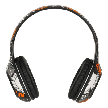 Słuchawki bezprzewodowe nauszne Bluetooth RGB Gaming Sport 200mAh czarne