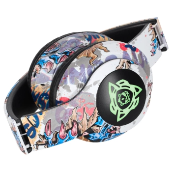 Słuchawki bezprzewodowe nauszne Bluetooth RGB Gaming Sport 150mAh