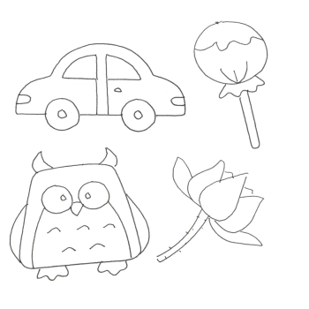 Robot edukacyjny interaktywny nauka rysowania pisania zestaw fiszki mazaki różowy