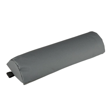 Leżak ogrodowy LUARO fotel składany turystyczny z poduszką szary