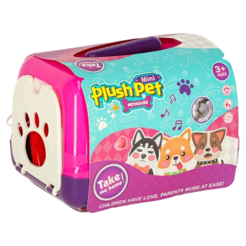 Królik króliczek z marchewką pluszowy chodzi rusza uszami