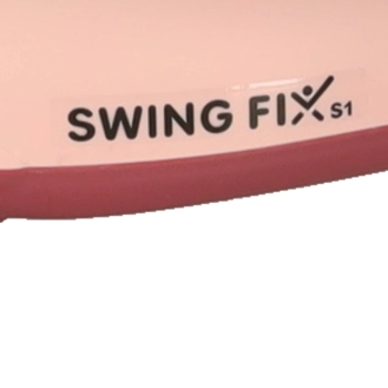 Jeździk grawitacyjny LED Swing FIX S1 skuter z rączką różowy max 65kg
