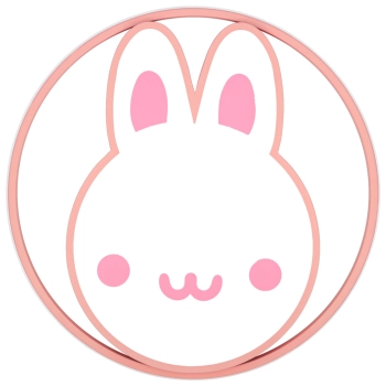 Lampa LED sufitowa plafon do pokoju dziecięcego ściemniana LUMELA + pilot króliczek